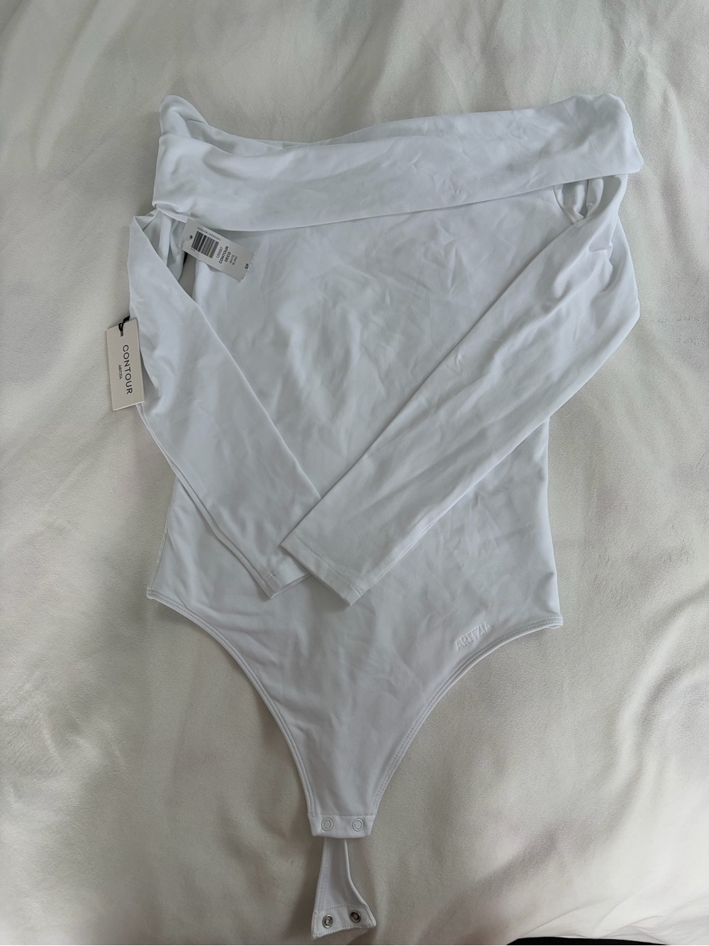 NWT Aritzia Contour Off the Shoulder Bodysuit